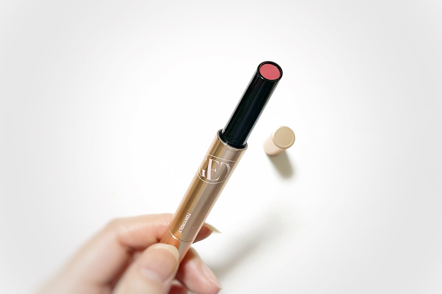 ゲットイットティントグレーズバーム/TONYMOLY/リップティントを使ったクチコミ(1枚目)