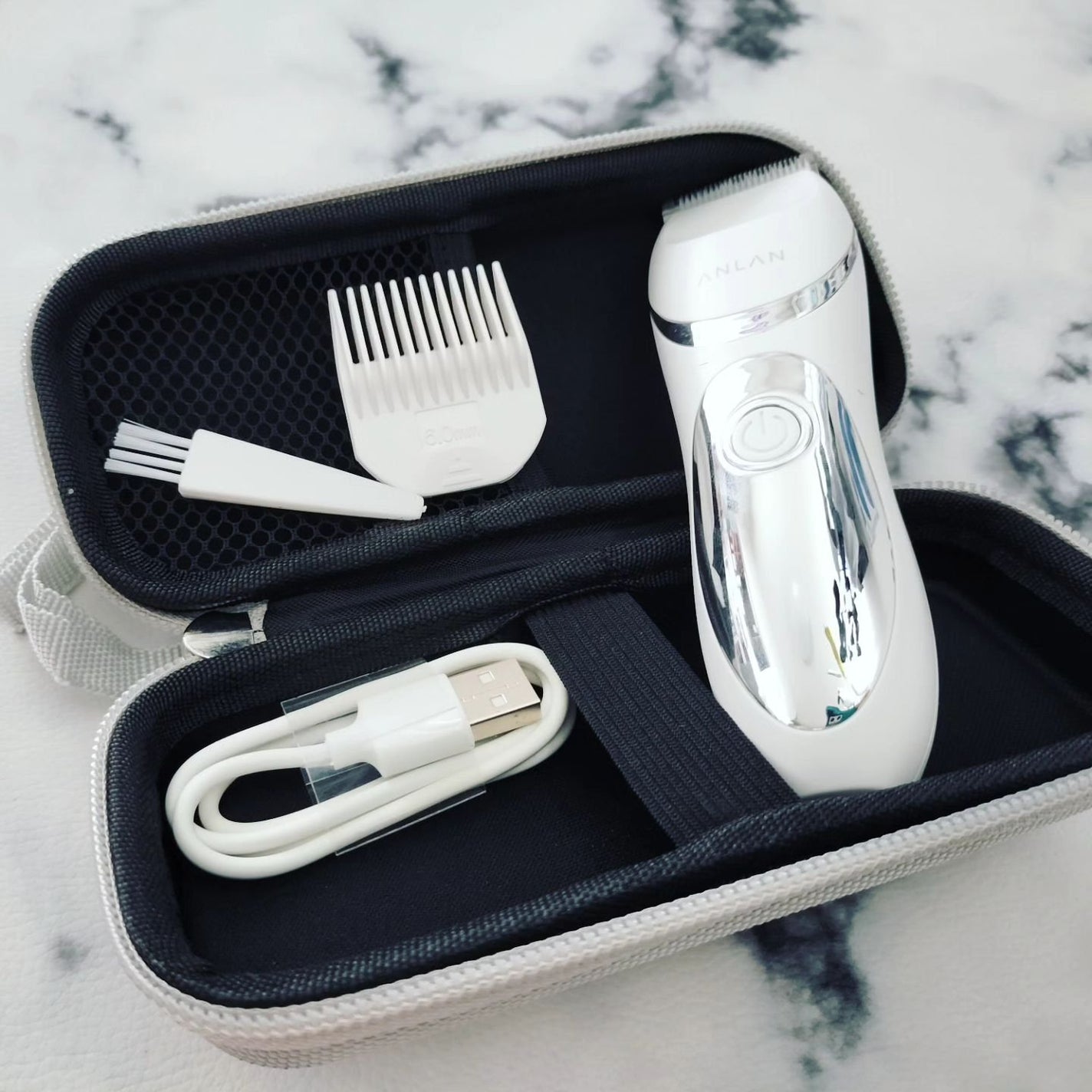 レディースシェーバー/ANLAN/ボディケア美容家電を使ったクチコミ(3枚目)