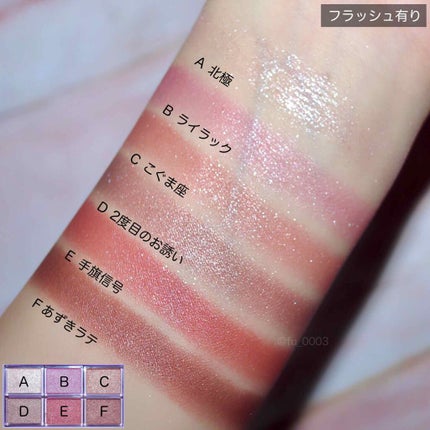 ナイストゥミーチュートランク/MAJOLICA MAJORCA/アイシャドウパレットを使ったクチコミ(9枚目)