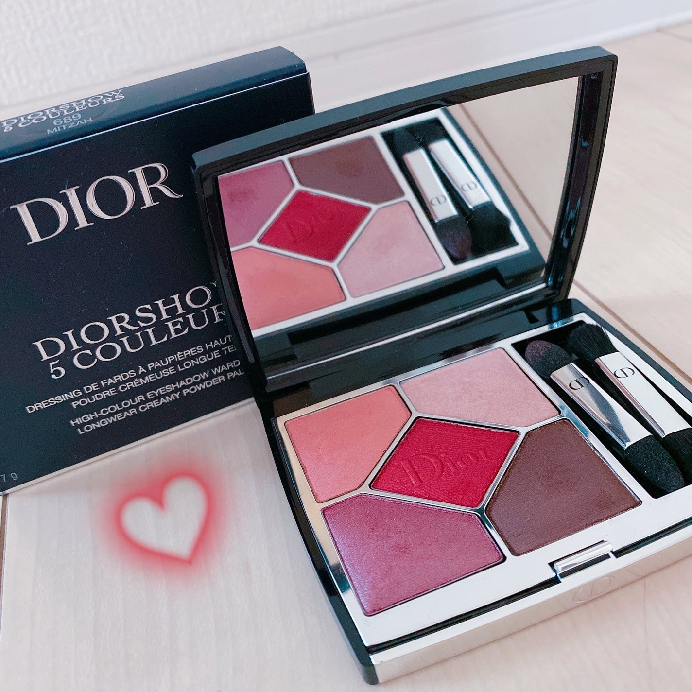 ディオールショウ サンク クルール/Dior/アイシャドウを使ったクチコミ(1枚目)