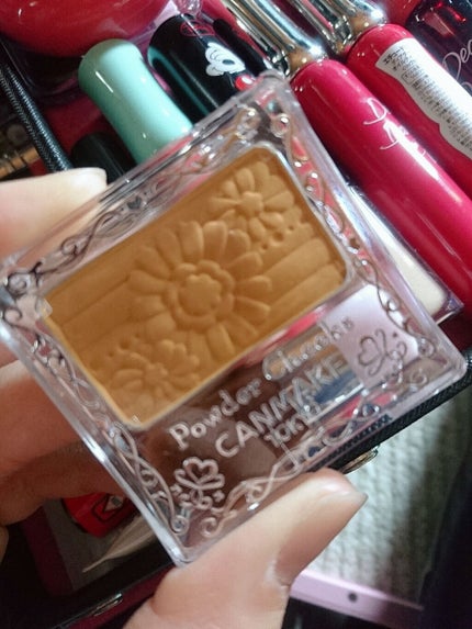 【旧品】パウダーチークス/キャンメイク/パウダーチークを使ったクチコミ(1枚目)