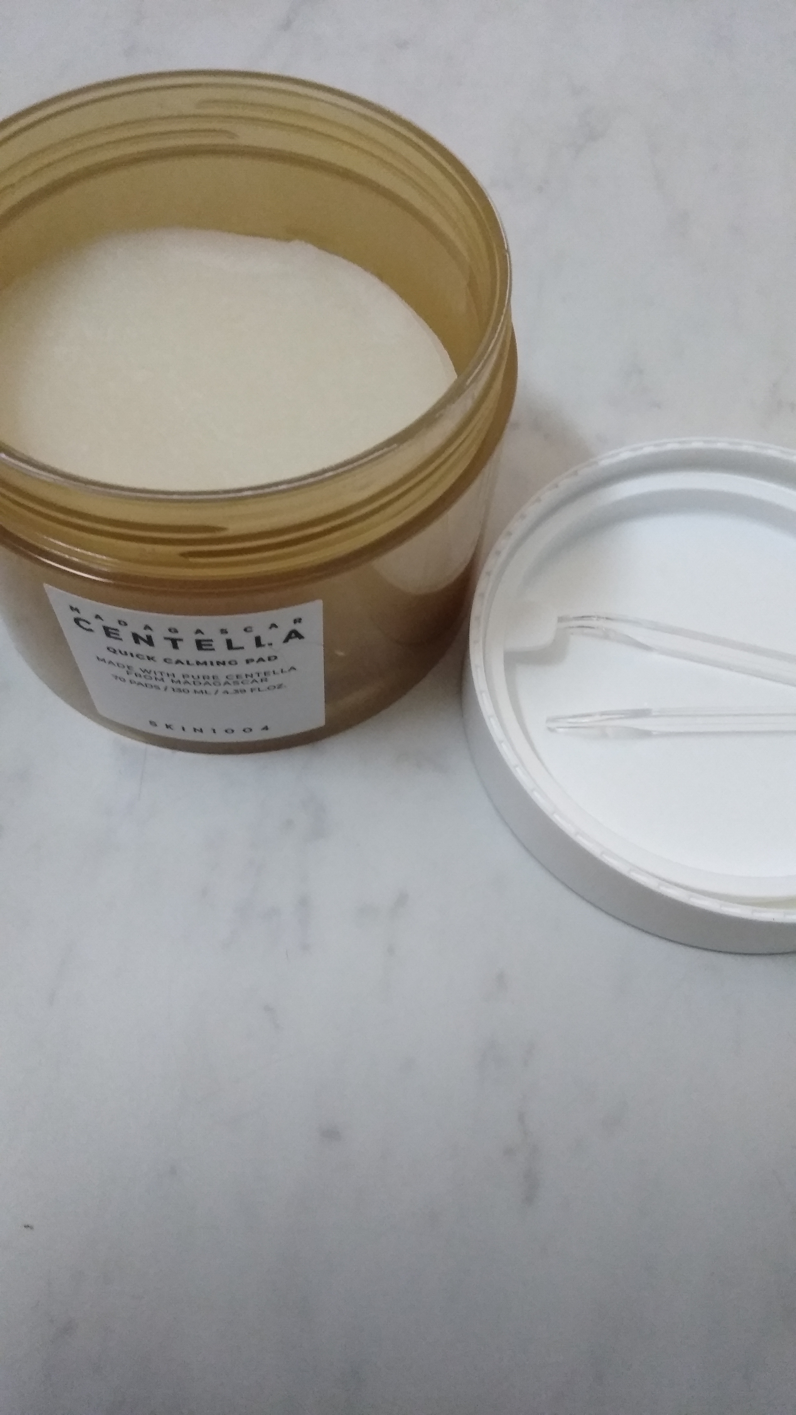 センテラ クイックカーミングパッド/SKIN1004/トナーパッドを使ったクチコミ（1枚目）