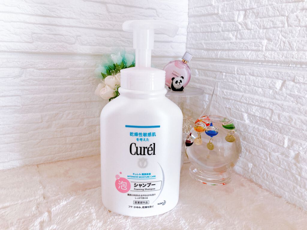 泡シャンプー/キュレル/市販シャンプーを使ったクチコミ（1枚目）