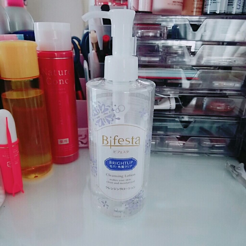 クレンジングローション ブライトアップ/ビフェスタ/クレンジングウォーターを使ったクチコミ（1枚目）