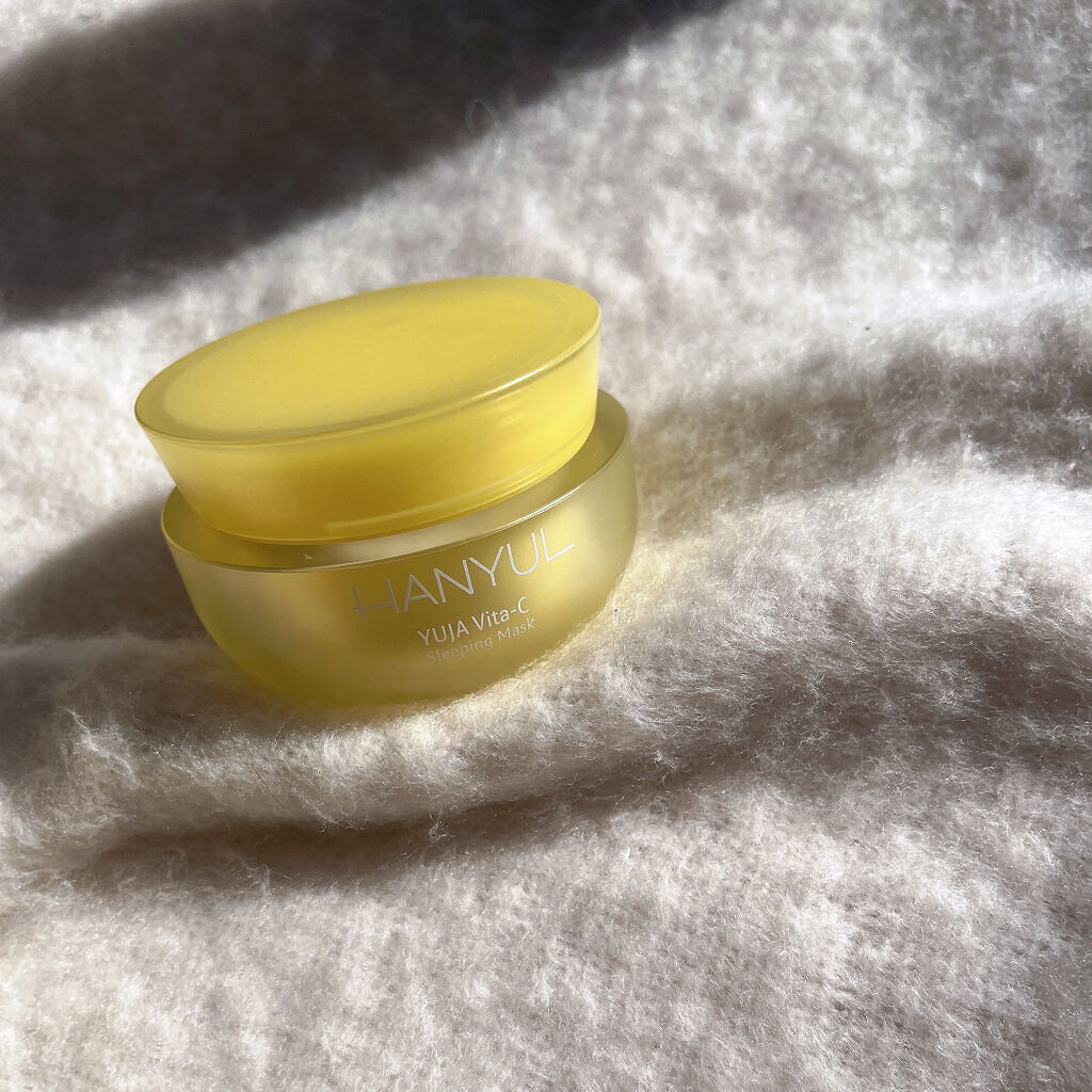 月光ゆず睡眠パック(旧バージョン)/HANYUL(ハンユル)/フェイスクリームを使ったクチコミ（3枚目）
