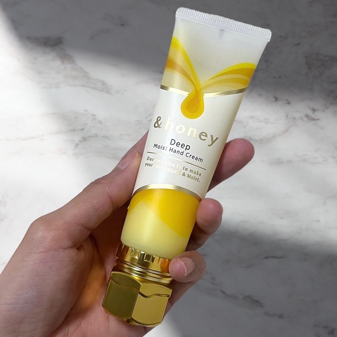 アンドハニー ディープモイスト ハンドクリーム/&honey/ハンドクリームを使ったクチコミ(7枚目)