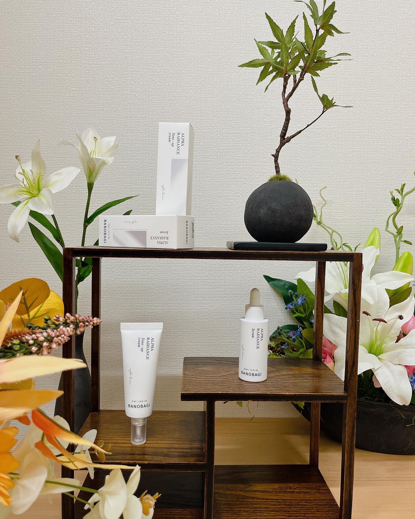 アルファラディアンスグローセラム/BANOBAGI/美容液を使ったクチコミ（3枚目）