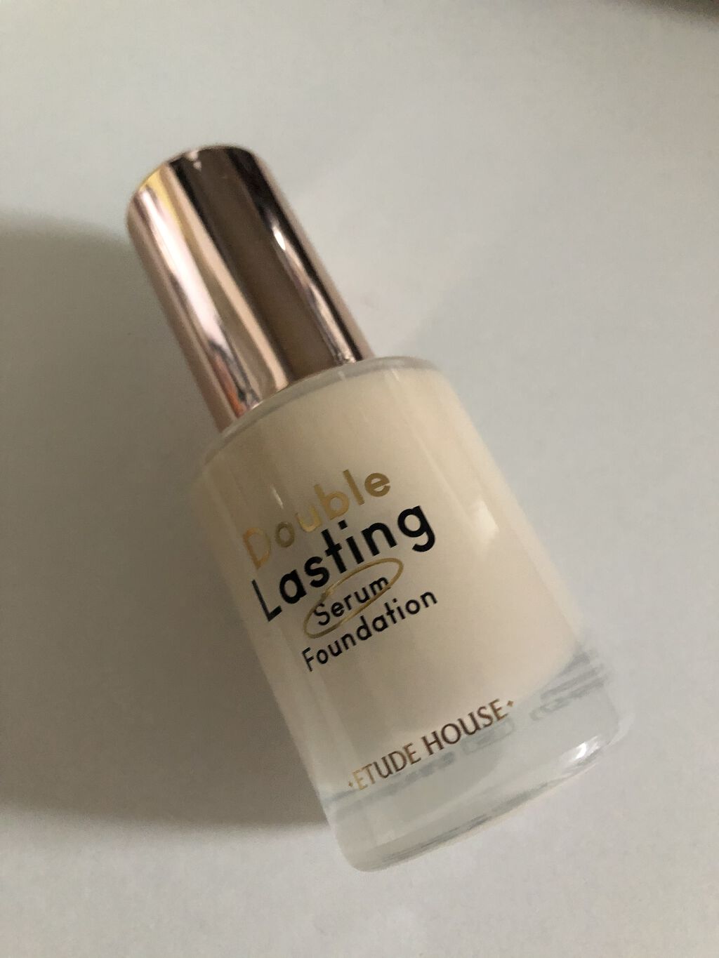 ダブルラスティング セラムファンデーション/ETUDE/リキッドファンデーションを使ったクチコミ（1枚目）