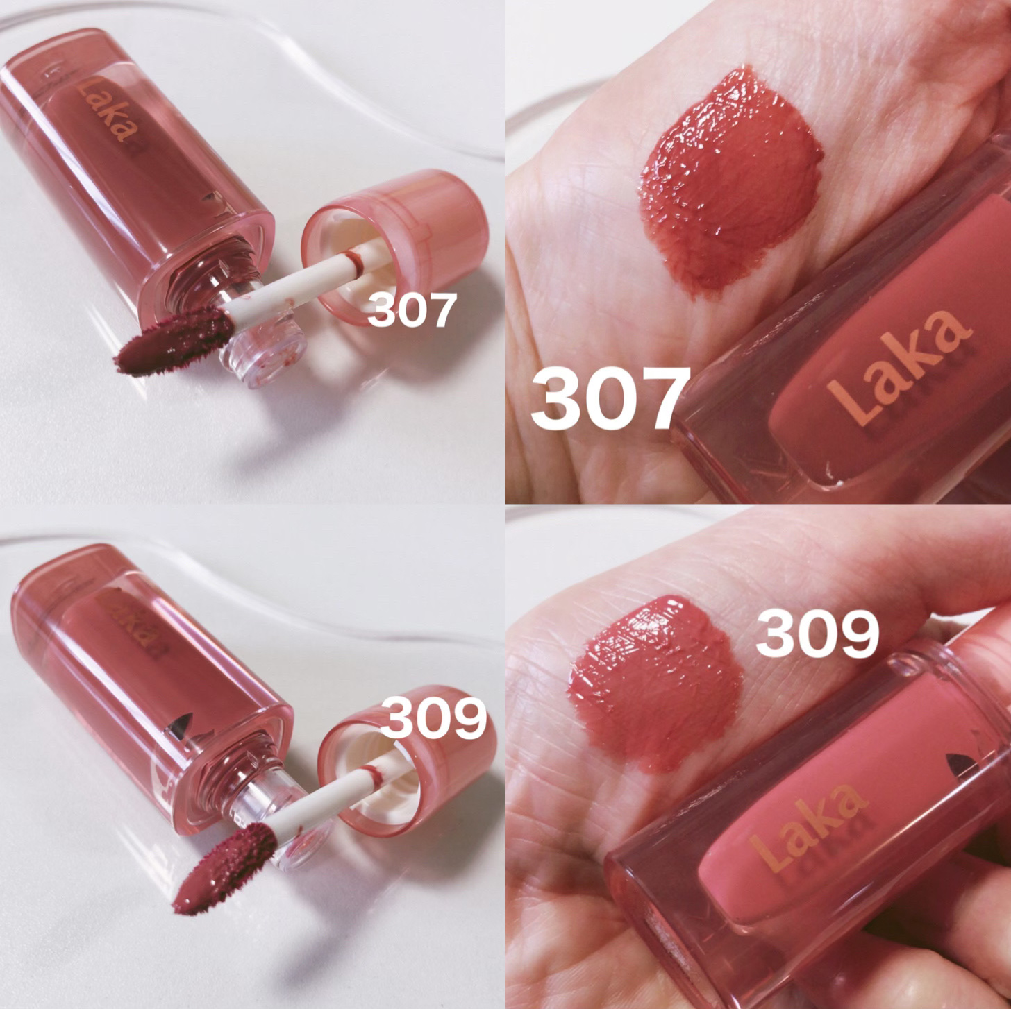 ジェリーイングヌードグロス/Laka/リップグロスを使ったクチコミ（3枚目）