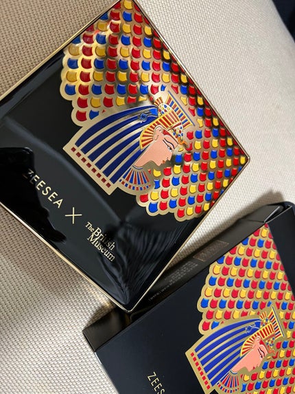 大英博物館 エジプトシリーズ アイシャドウパレット/ZEESEA/アイシャドウパレットを使ったクチコミ(2枚目)