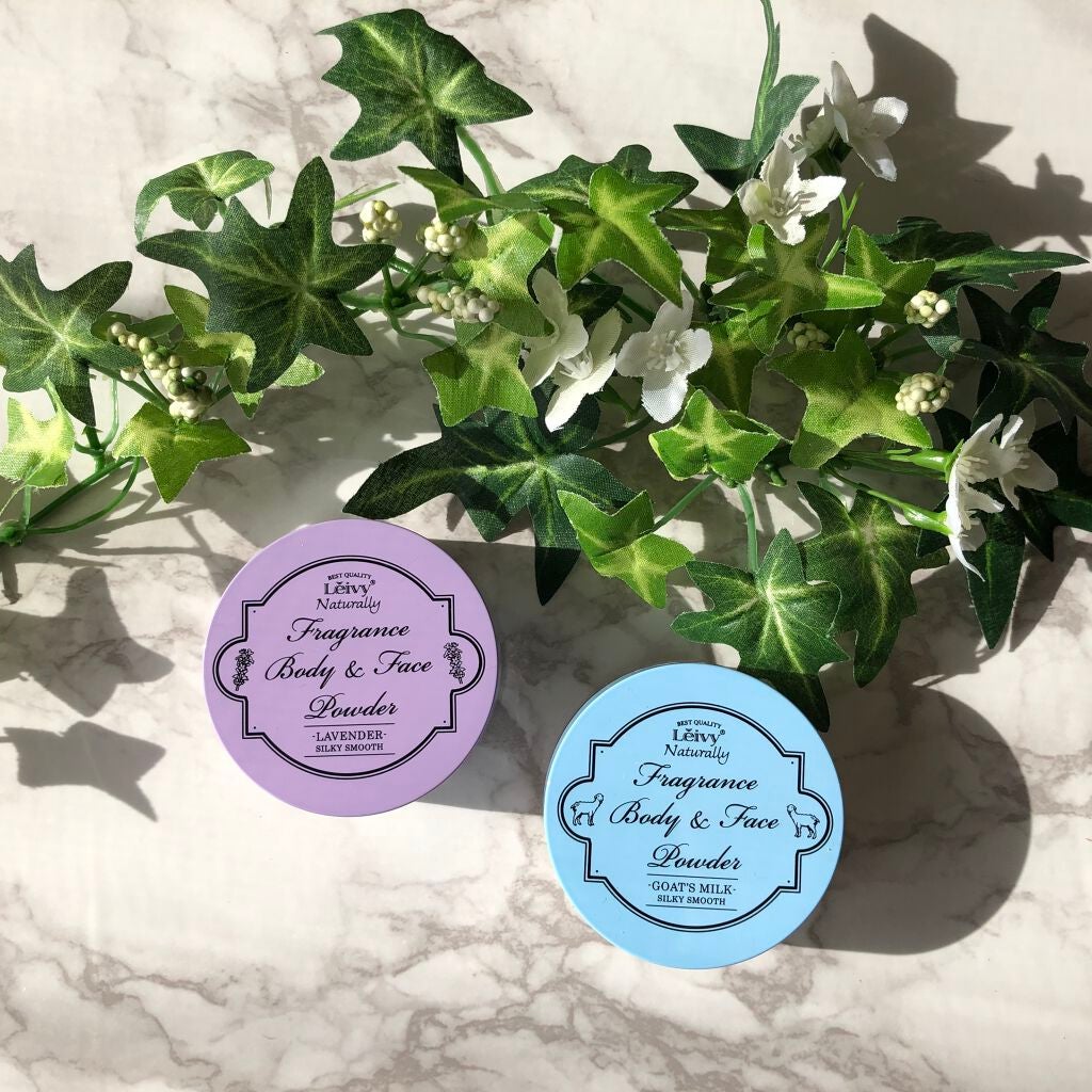 フレグランス ボディ&フェイスパウダー ラベンダー/Leivy/ルースパウダーを使ったクチコミ(1枚目)