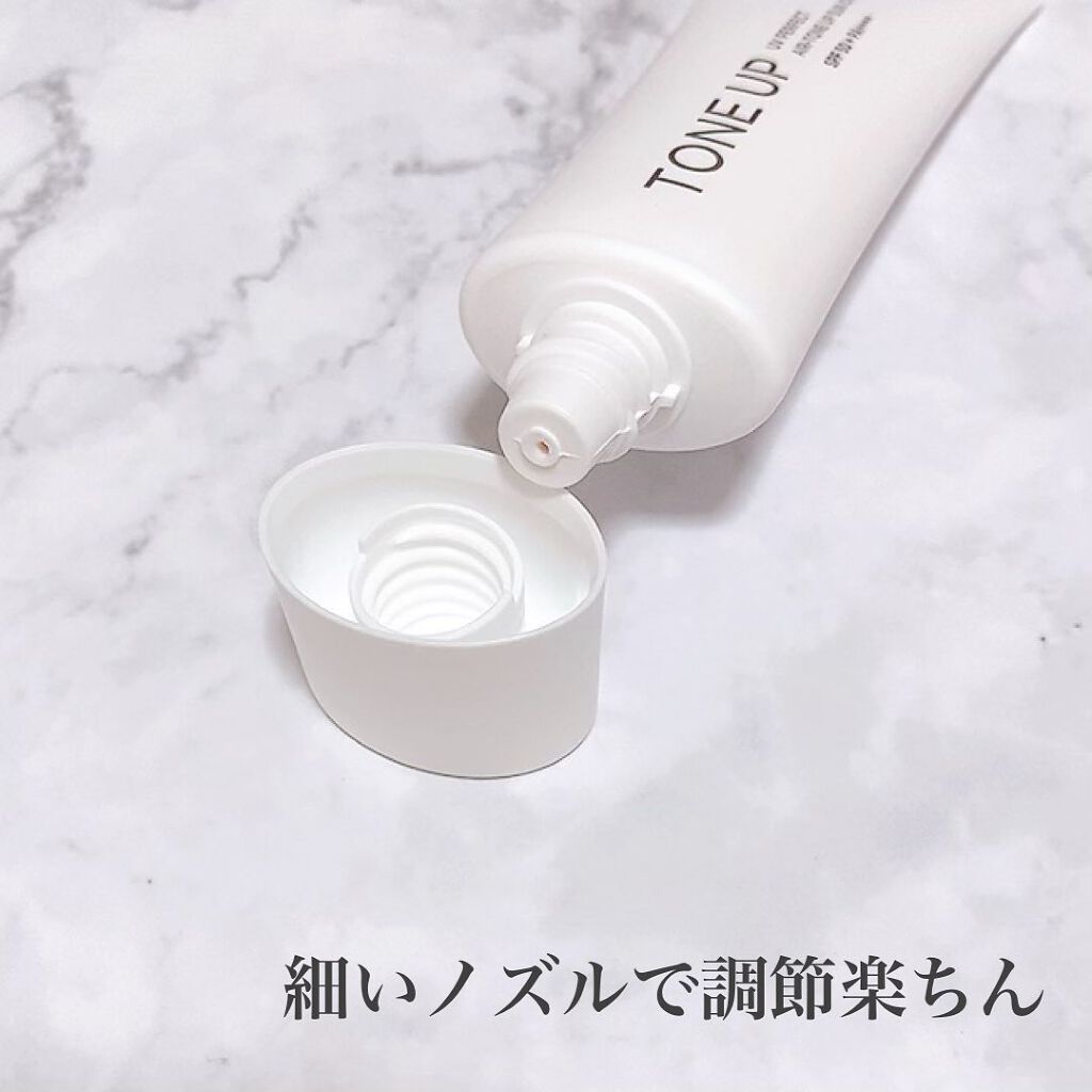 UVパーフェクトエアトーンアップサンクリーム/SNP/日焼け止めクリームを使ったクチコミ（2枚目）