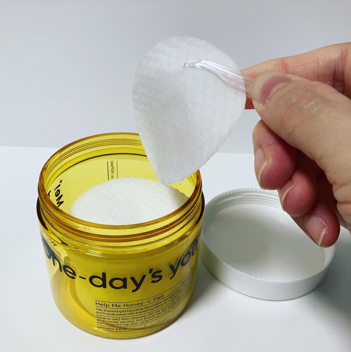 ヘルプミー! ハニーCパッド/One-day's you/トナーパッドを使ったクチコミ(7枚目)