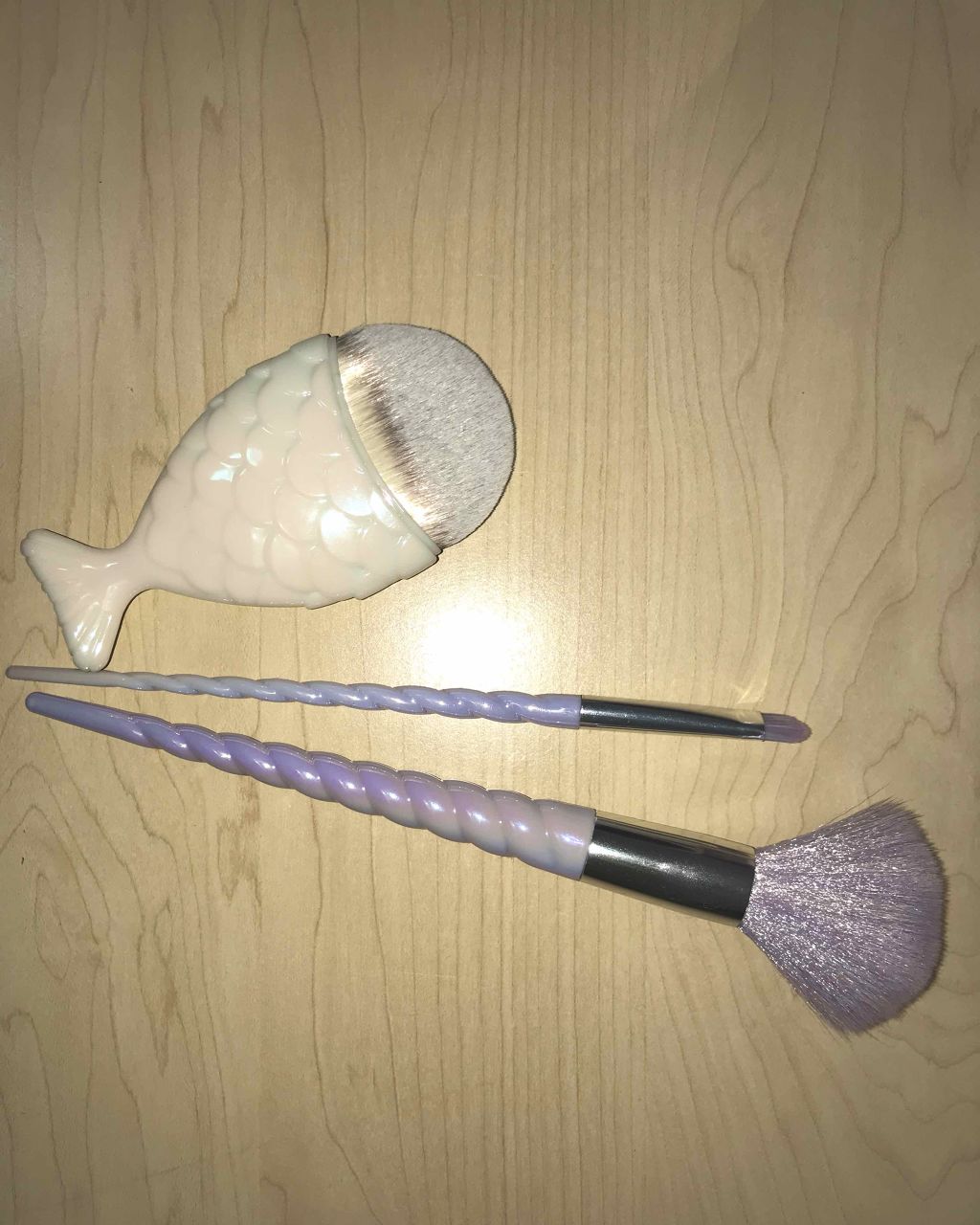 マーメイドメイクブラシ/DAISO/その他化粧小物を使ったクチコミ(2枚目)