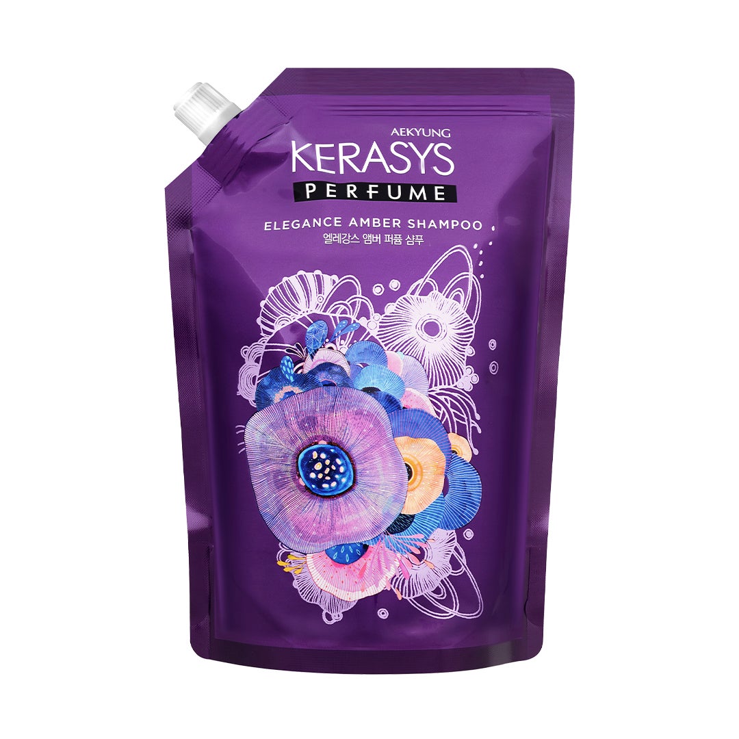 パフューム エレガンスアンバー シャンプー&コンディショナー シャンプー詰め替え 500ml