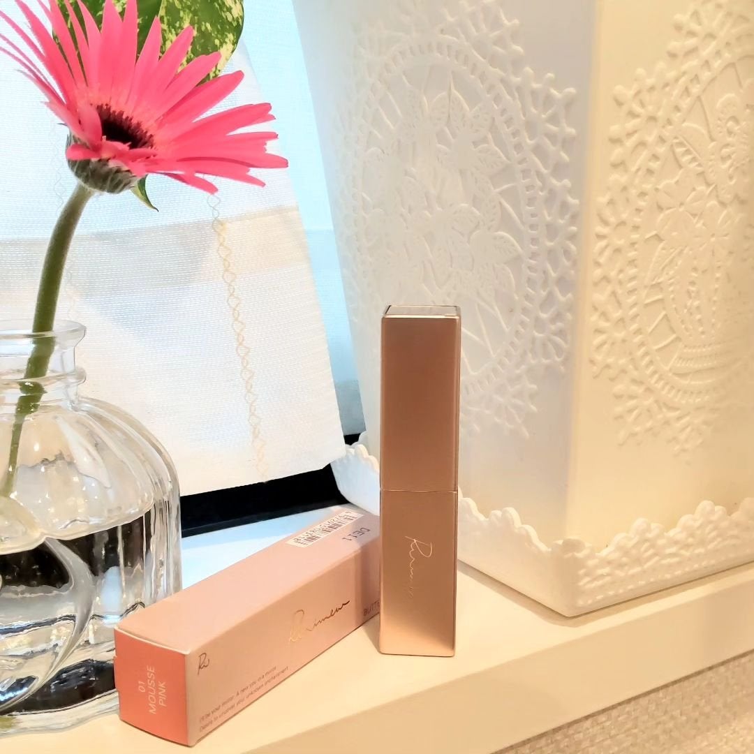 リリミュウ バタールージュ/Ririmew/口紅を使ったクチコミ(5枚目)