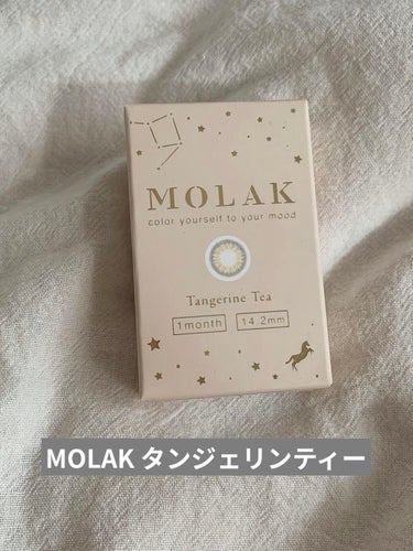 MOLAK 1month タンジェリンティー/MOLAK/１ヶ月（１MONTH）カラコンを使ったクチコミ（1枚目）