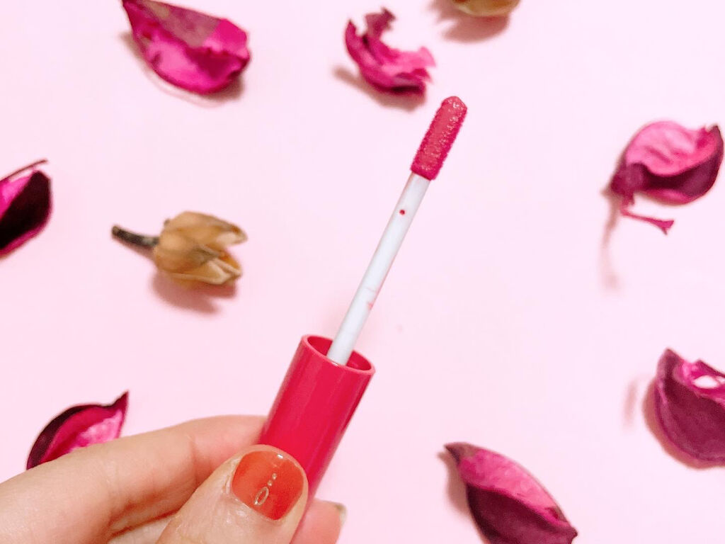 ウォータリーティントリップ/CEZANNE/リップティントを使ったクチコミ（3枚目）