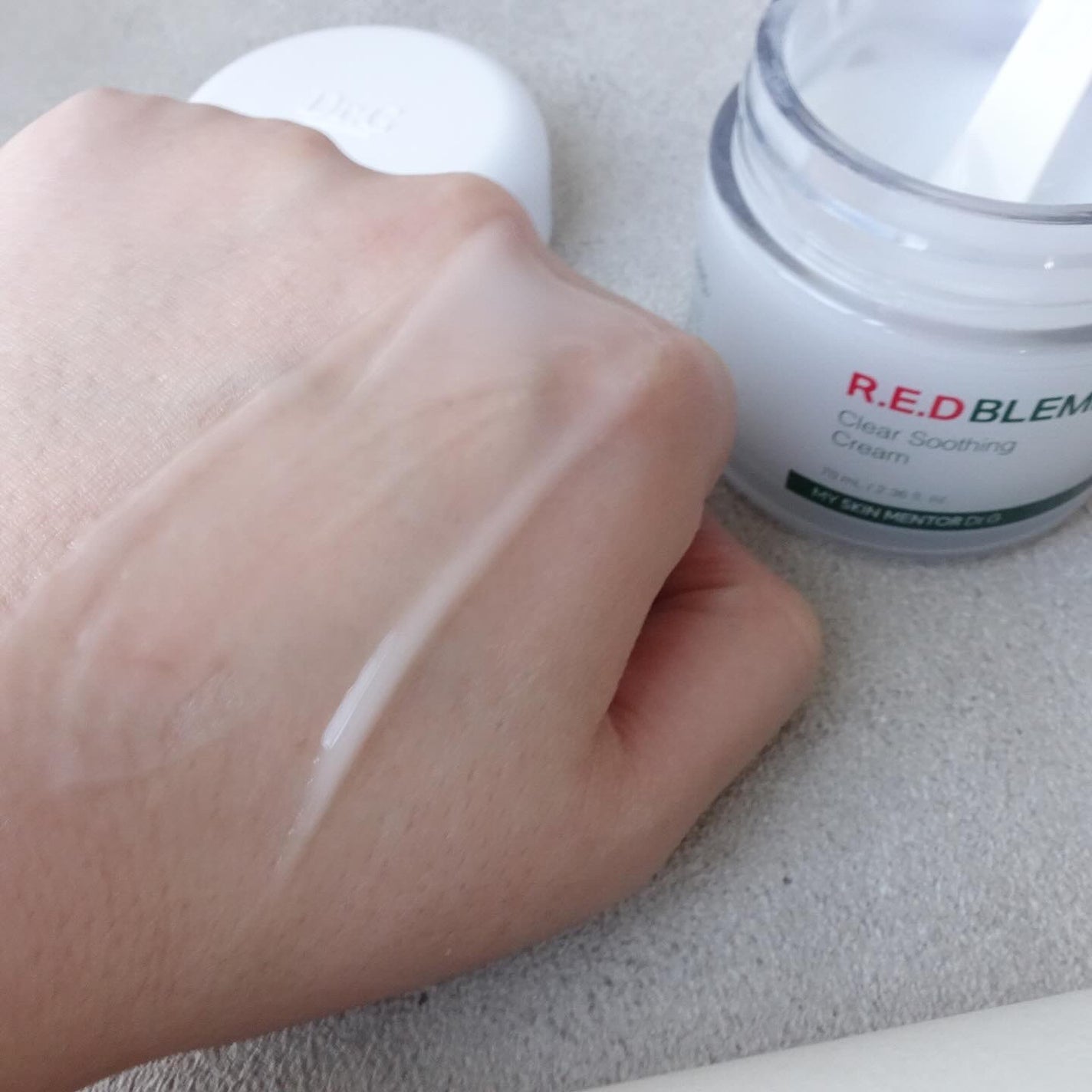レッドブレミッシュ クリアスージングクリーム/Dr.G/フェイスクリームを使ったクチコミ(9枚目)