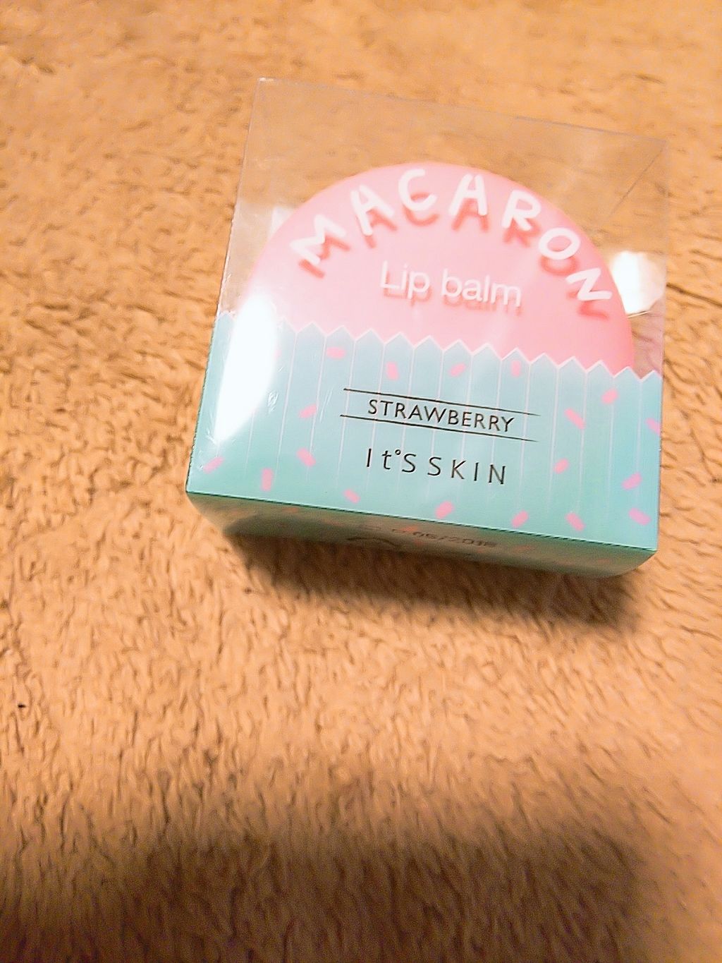 マカロンリップバーム/It's skin/リップバームを使ったクチコミ(1枚目)