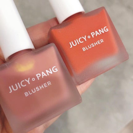 ジューシー パン ウォーター ブラッシャー/A’pieu/リキッドチークを使ったクチコミ(3枚目)