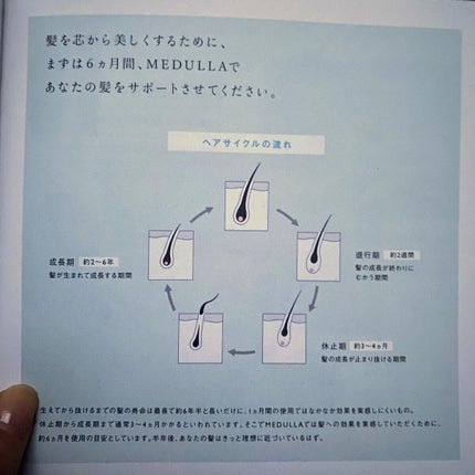 SHAMPOO & REPAIR/MEDULLA/市販シャンプーを使ったクチコミ(4枚目)