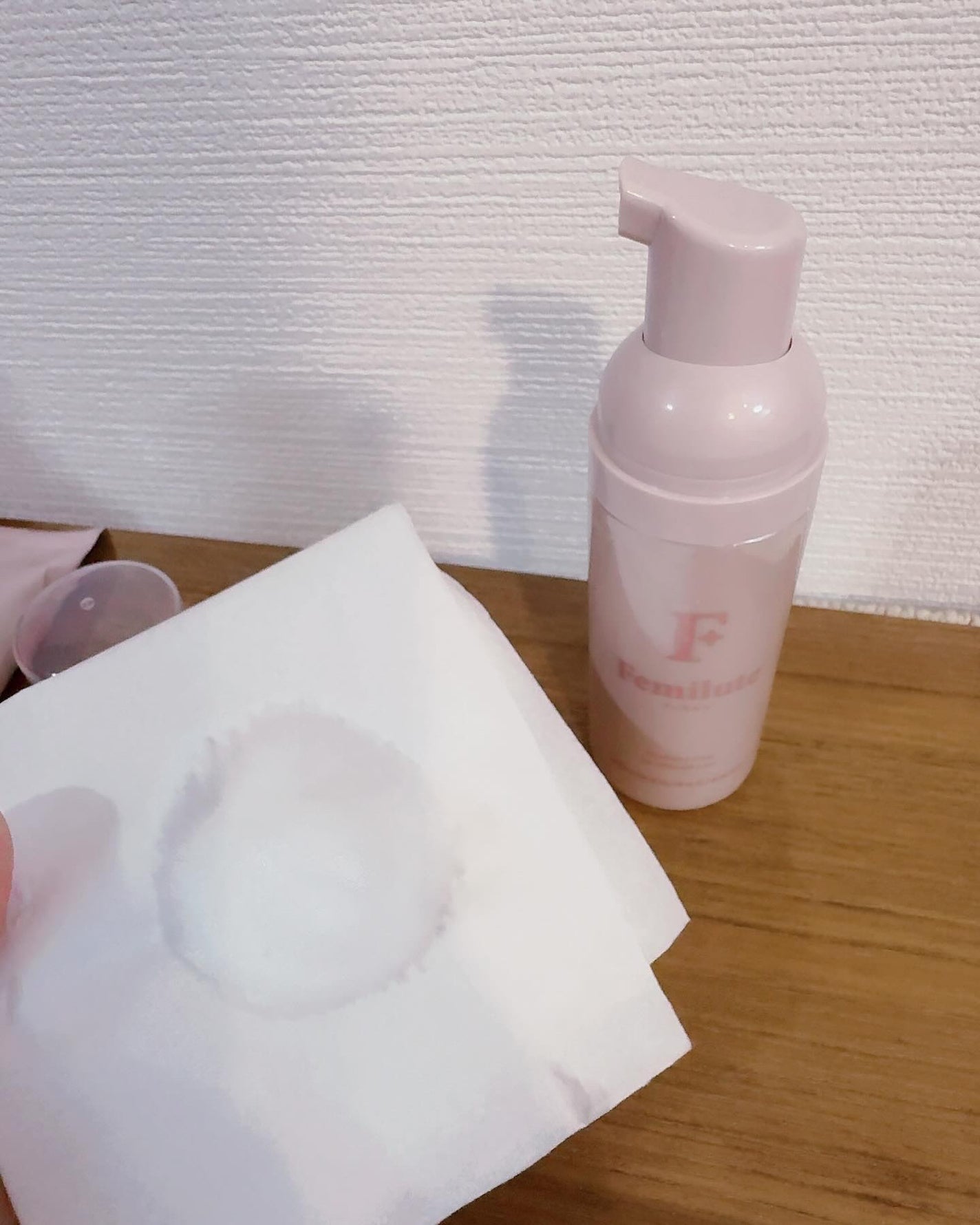 ふきとりシート/Femilute/デリケートゾーンケアを使ったクチコミ(5枚目)