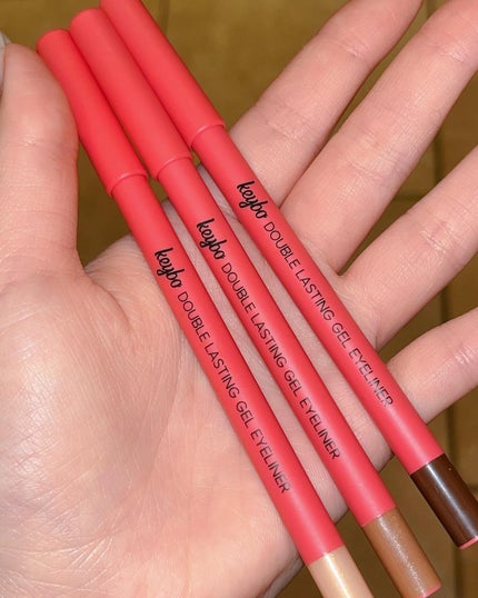 ダブルラスティングジェルライナー/keybo/ジェルアイライナーを使ったクチコミ(6枚目)