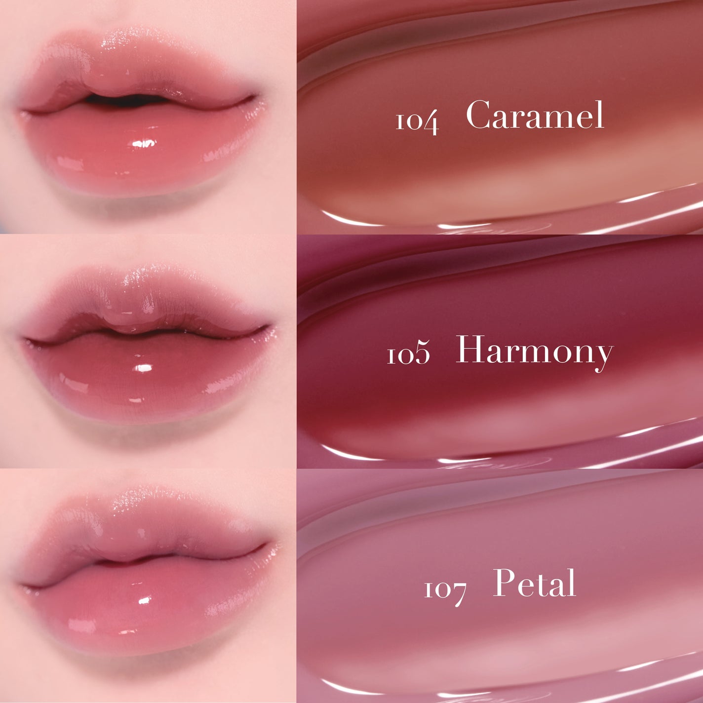 韓国コスメブランド Coralhaze からちゅるんとアイドルリップが叶うグロウロックゼリーティント全6色が登場!の画像