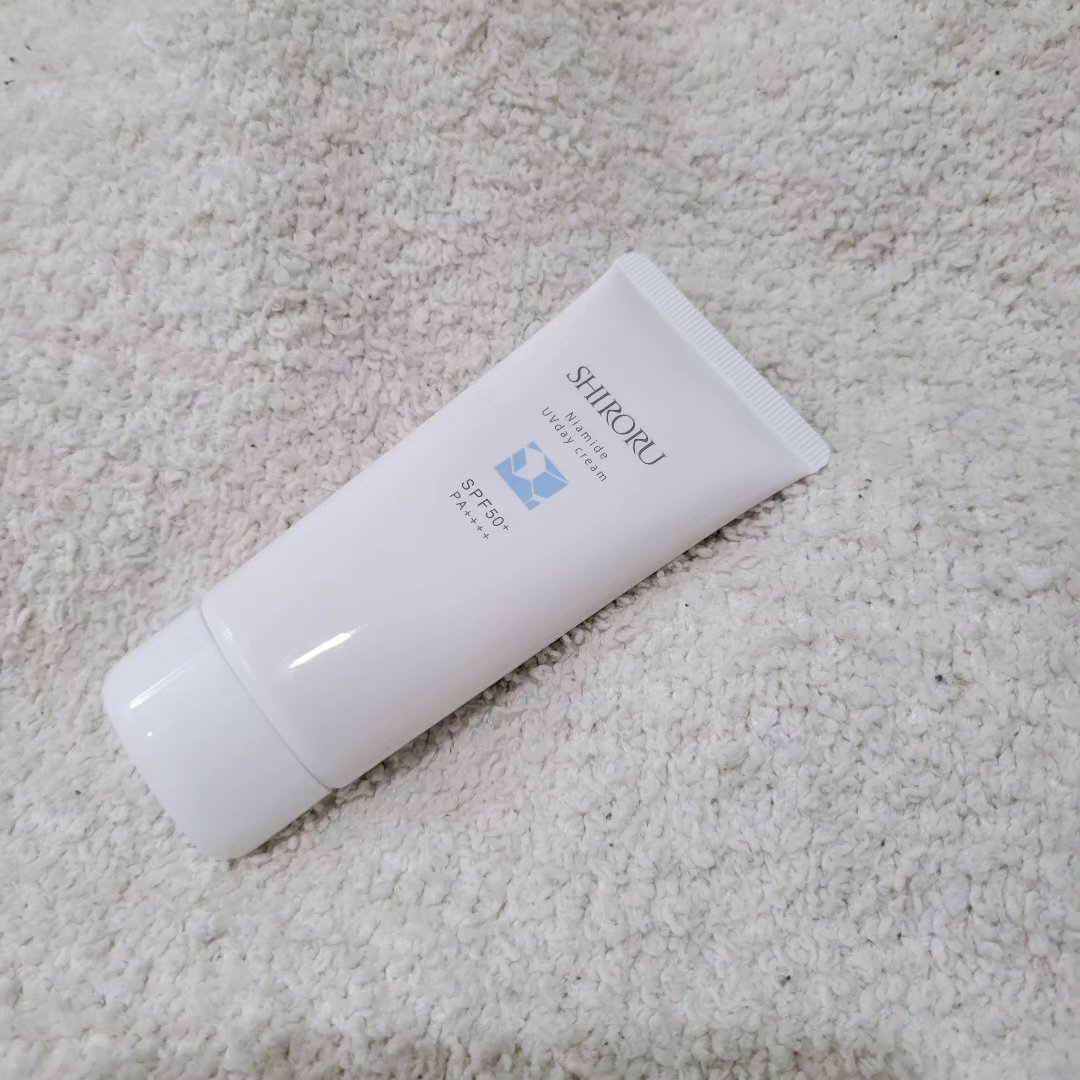 ナイアミドUVデイクリーム/SHIRORU/日焼け止めクリームを使ったクチコミ（2枚目）