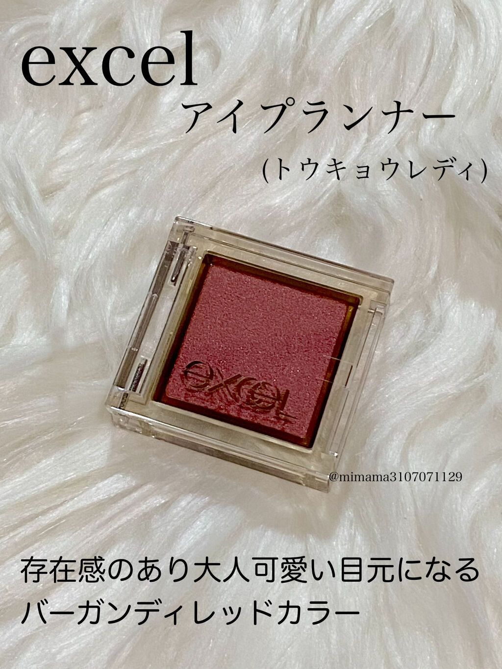 アイプランナー/excel/単色アイシャドウを使ったクチコミ（1枚目）