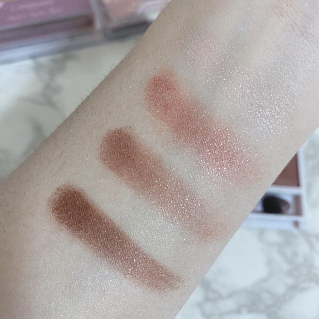 シルキースフレアイズ/キャンメイク/アイシャドウパレットを使ったクチコミ（2枚目）