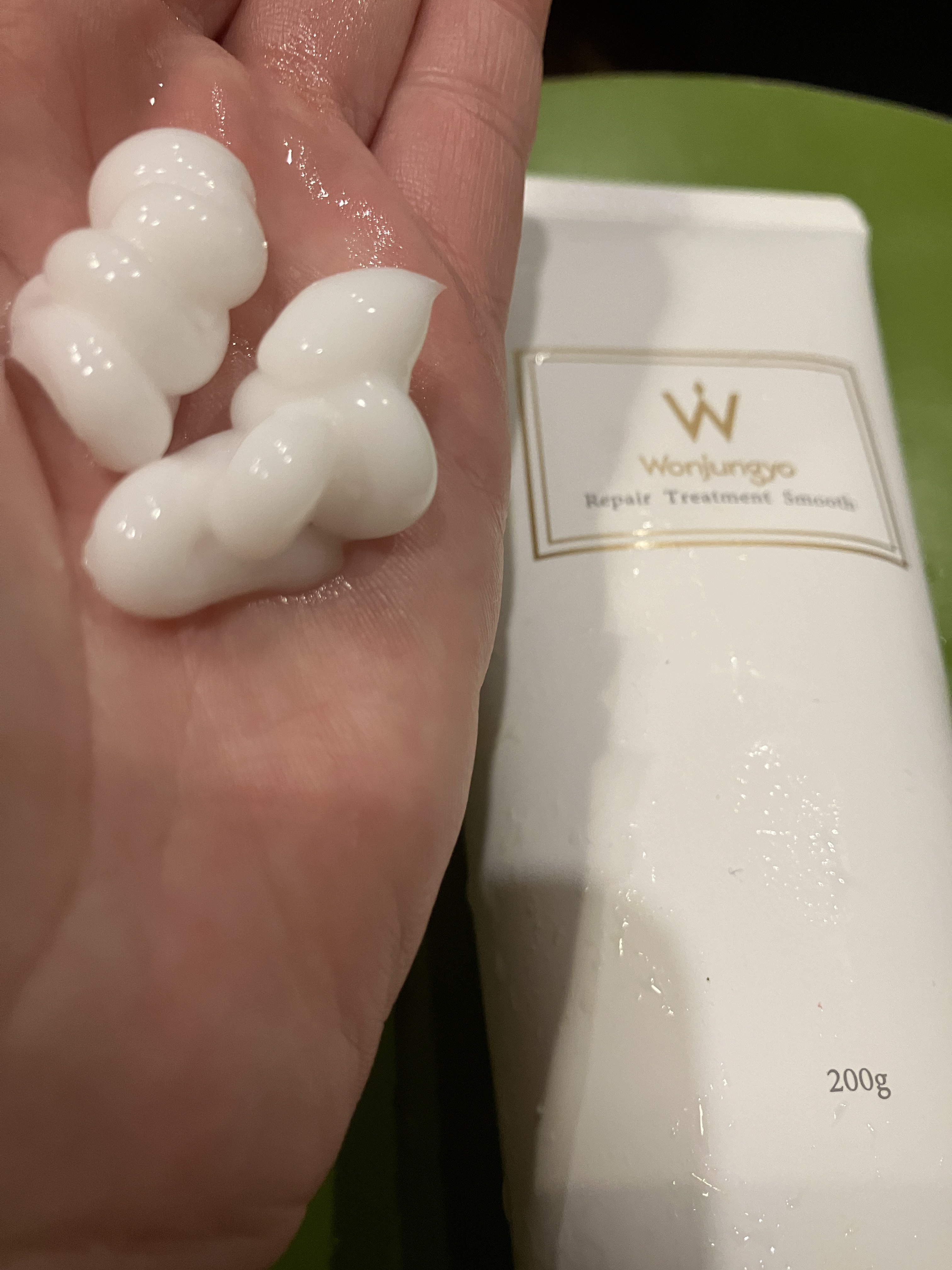 ウォンジョンヨ リペアシャンプー スムース／リペアトリートメント スムース/Wonjungyo/市販シャンプーを使ったクチコミ（3枚目）