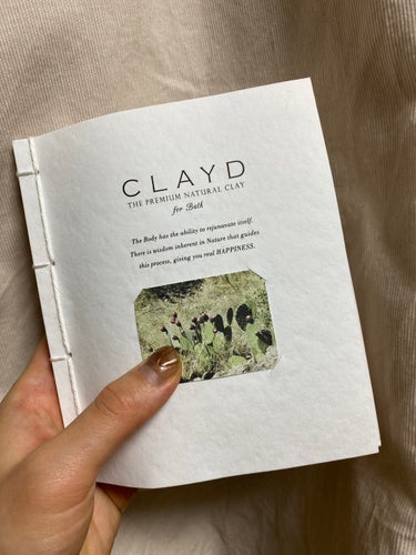 お風呂でゆったり🛁
滑らか肌に✨

CLAYD for Bath
week book

誕生日に頂いたクレイドの入浴剤☺︎

可愛い本の形になってて
素敵な写真と共に入浴剤が入ってます🙌


クレイパッ