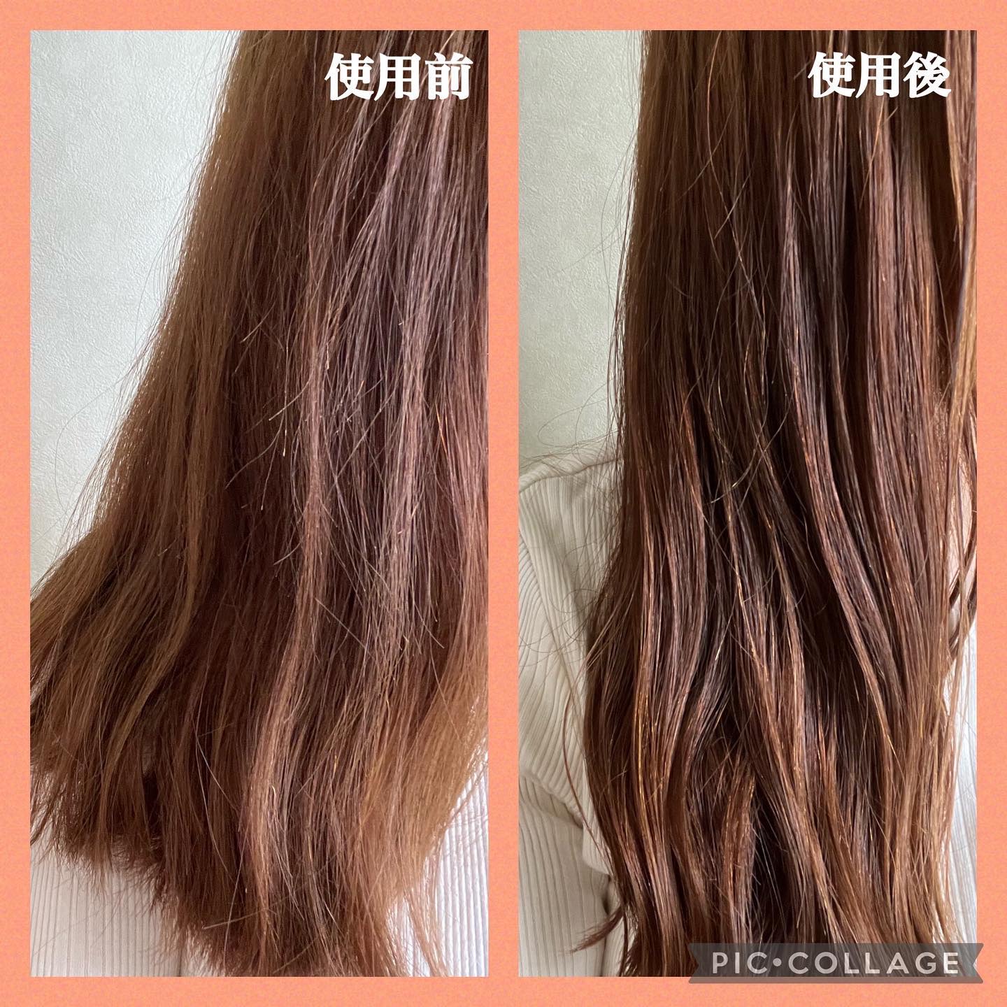 ポリッシュオイル＿アプリコット/La'dor/ヘアオイルを使ったクチコミ（3枚目）