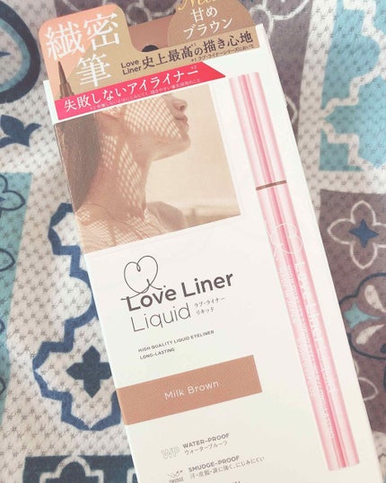 ラブ・ライナー リキッドアイライナーR3/ラブ・ライナー/リキッドアイライナーを使ったクチコミ(1枚目)