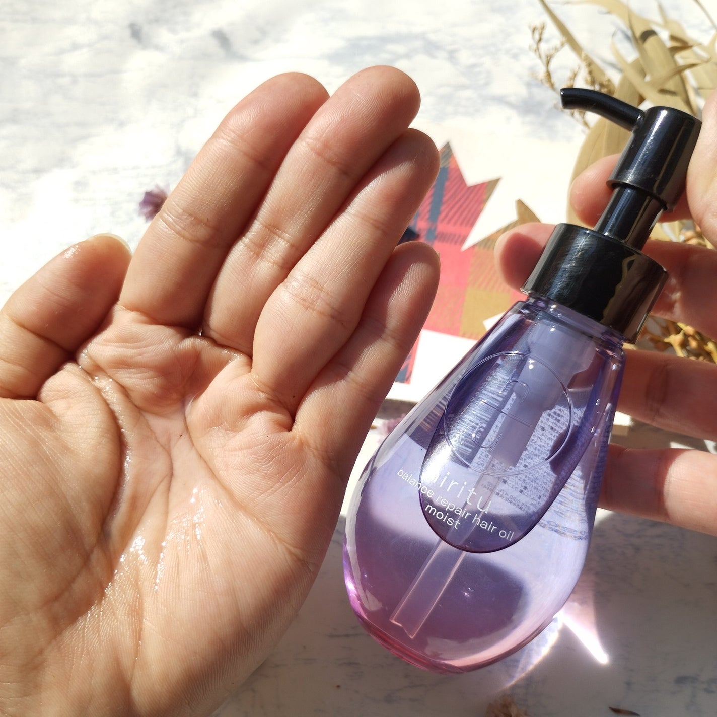バランスリペアヘアオイル モイスト/hiritu/ヘアオイルを使ったクチコミ(6枚目)