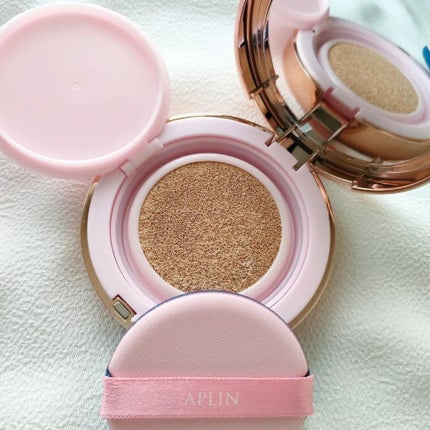 ピンクティーツリーカバーアップグロウクッション/APLIN/クッションファンデーションを使ったクチコミ(2枚目)