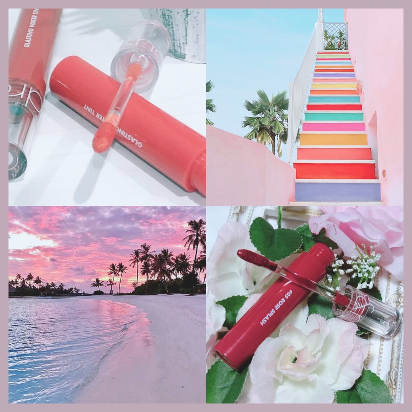 グラスティングウォーターティント/rom&nd/リップティントを使ったクチコミ(1枚目)