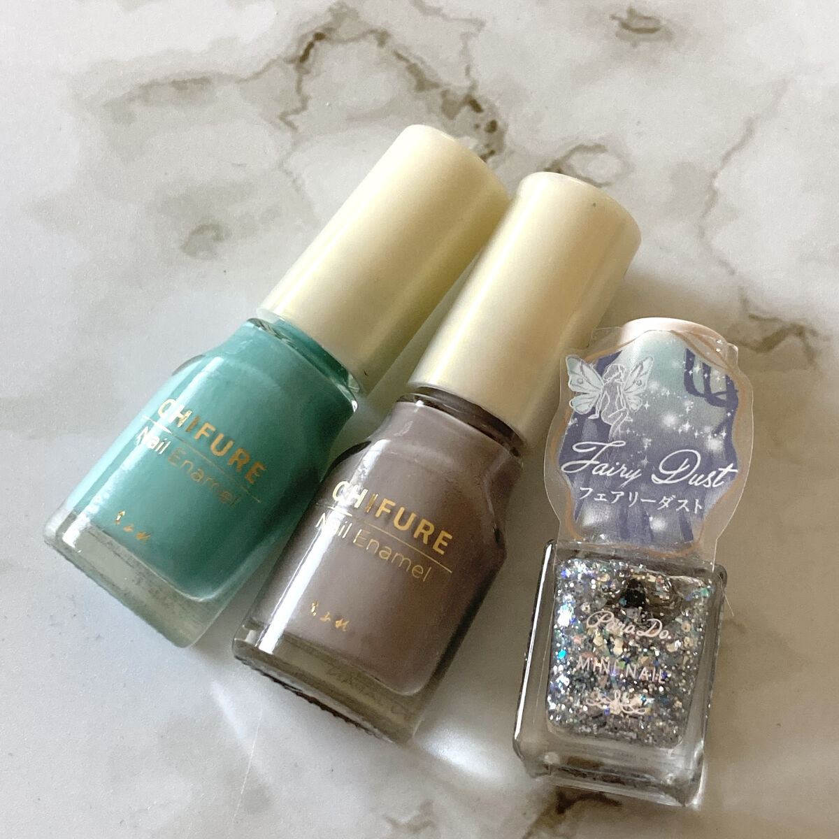 ネイル エナメル/ちふれ/マニキュアを使ったクチコミ（3枚目）