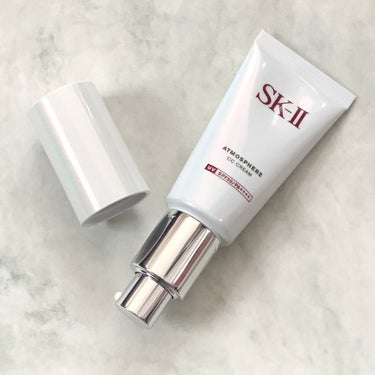 SK-II アトモスフィア CC クリームのクチコミ「まるでスキンケア後？ナチュラル艶肌完成✨✨✨


一周まわってここに戻ってきたという感じ…
久.....」（2枚目）