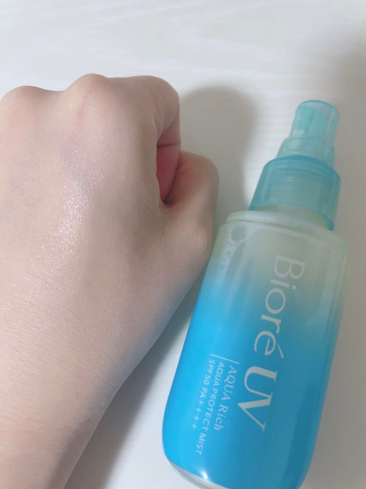 ビオレUV アクアリッチ アクアプロテクトミスト/ビオレ/日焼け止めミスト・スプレーを使ったクチコミ(2枚目)