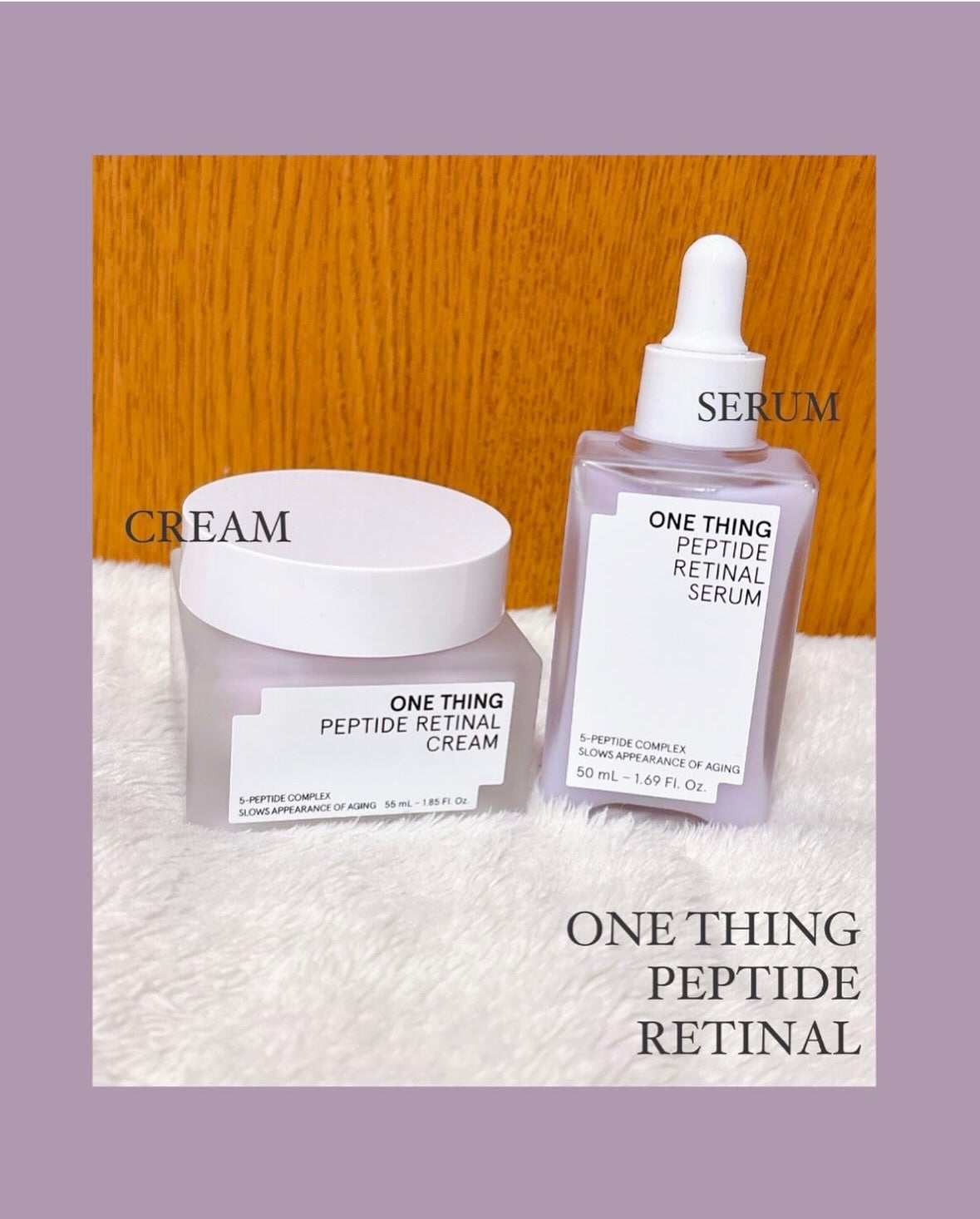 ペプチドレチナールセラム/ONE THING/美容液を使ったクチコミ(1枚目)