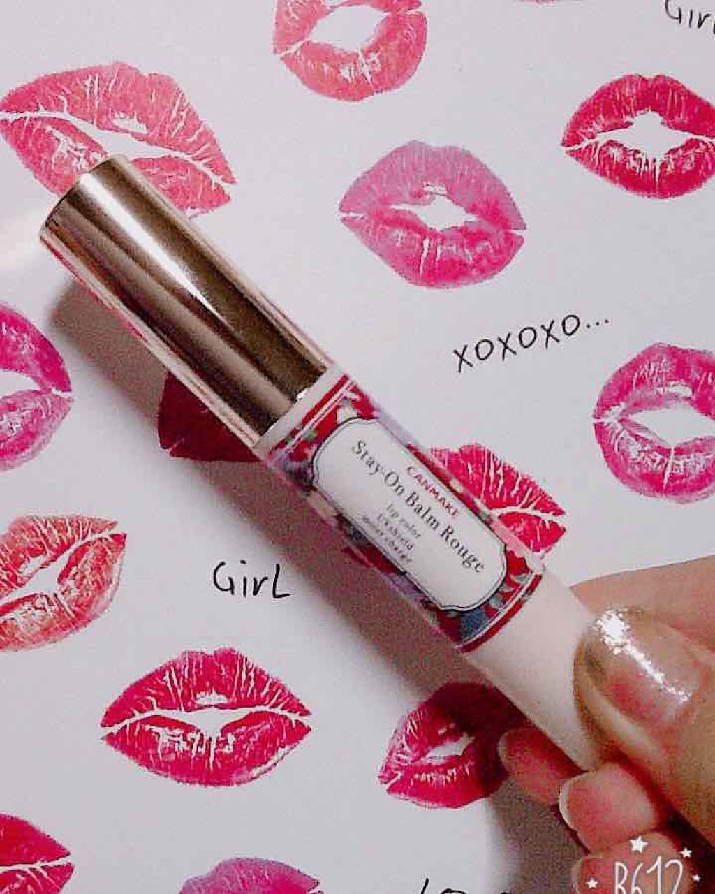 ステイオンバームルージュ/キャンメイク/口紅を使ったクチコミ(1枚目)