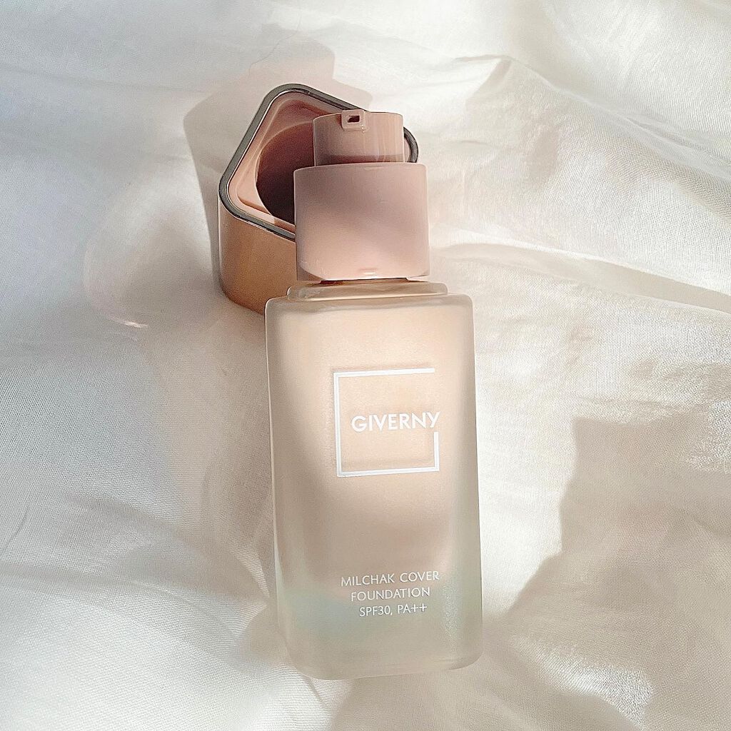 密着カバーファンデーション/GIVERNY/リキッドファンデーションを使ったクチコミ（2枚目）