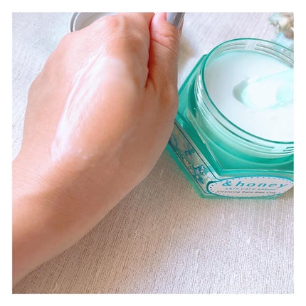 アンドハニー サボン クレンジングバーム ブルークレイ/&honey/クレンジングバームを使ったクチコミ(7枚目)