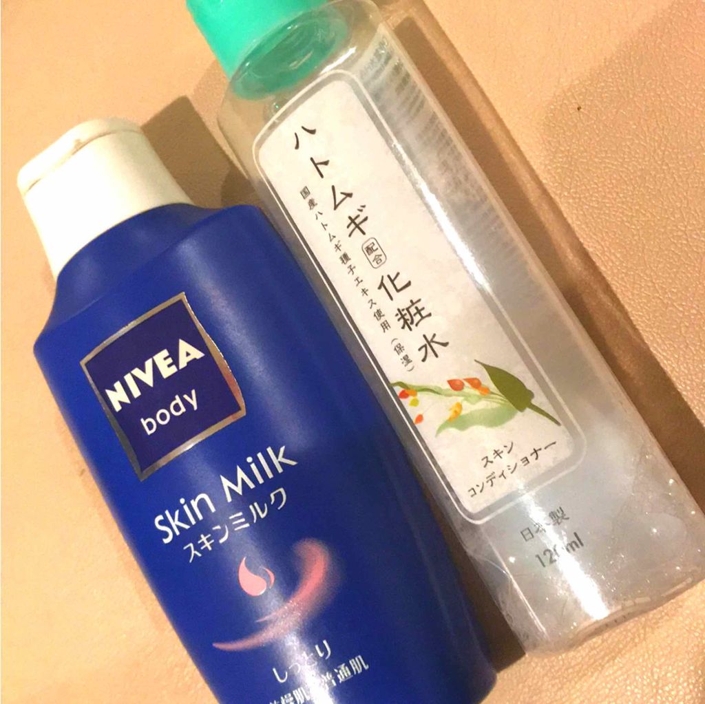 スキンミルク(しっとり)/ニベア/ボディミルクを使ったクチコミ(1枚目)