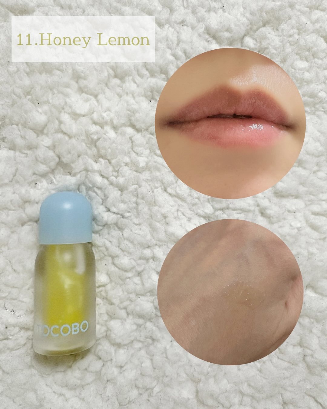 ジューシーベリープランピングリップオイル/TOCOBO/リップグロスを使ったクチコミ（3枚目）