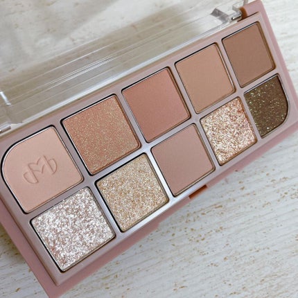 MDショールモーメント アイシャドウパレット/mude/アイシャドウパレットを使ったクチコミ(3枚目)