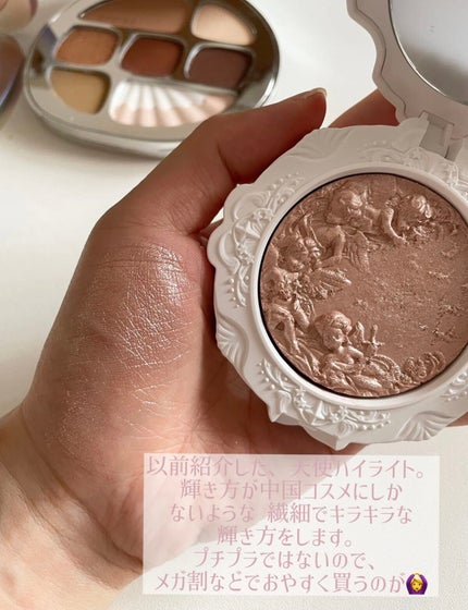 リトルエンジェル ハイライター/FlowerKnows/パウダーハイライトを使ったクチコミ(5枚目)